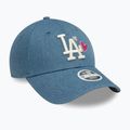 Șapcă pentru femei New Era Denim Icon 9Forty Los Angeles Dodgers navy