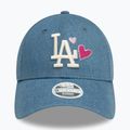 Șapcă pentru femei New Era Denim Icon 9Forty Los Angeles Dodgers navy 2