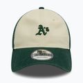 Șapcă New Era 9Twenty Trucker Oakland Athletics light beige 3