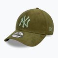 New Era Two Tone Cord 9Forty New York Yankees șapcă de baseball verde închis 3
