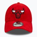 New Era Tonal Check 9Forty Chicago Bulls baseball cap roșu 3
