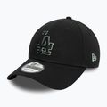 New Era Team Outline 9Forty Los Angeles Dodgers șapcă de baseball negru 3