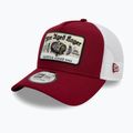 New Era NE Vintage Trucker șapcă de baseball roșu închis 3