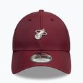 New Era NBA Tech 9Forty Maiami Heat șapcă de baseball roșu închis 2