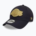 New Era Metallic 9Forty Los Angeles Lakers baseball cap navy 3