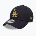 New Era Metallic 9Forty Los Angeles Dodgers baseball cap navy 3