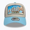 New Era Licence Plate Los Angeles Trucker șapcă de baseball bej deschis 2
