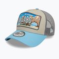 New Era Licence Plate Los Angeles Trucker șapcă de baseball bej deschis 3