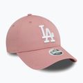 New Era League Essential 9Forty Los Angeles Dodgers șapcă de baseball roz închis