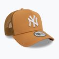 New Era League Essential Trucker New York Yankees șapcă de baseball bej închis