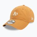 New Era Mini Washed 9Twenty Oakland Athletics șapcă de baseball bej închis 2