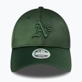 Șapcă New Era Satin 9Forty Oakland Atletics dark green 3