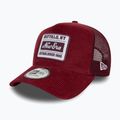 New Era NE Patch Cord Trucker roșu închis șapcă de baseball 2
