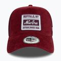 New Era NE Patch Cord Trucker roșu închis șapcă de baseball 3