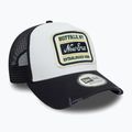 New Era NE Patch Distressed Trucker cap alb