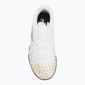 Încălțăminte de fotbal pentru copii SKECHERS Skx_1.5 Youth Jr TF white/gold 5