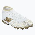 Încălțăminte de fotbal pentru copii SKECHERS Skx_1.5 High Td Jr FG white/gold 8