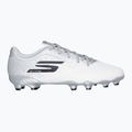 Încălțăminte de fotbal pentru copii SKECHERS Razor 1.5 Youth Jr FG white/silver 9