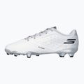 Încălțăminte de fotbal pentru copii SKECHERS Razor 1.5 Youth Jr FG white/silver 10