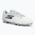 Încălțăminte de fotbal pentru copii SKECHERS Razor 1.5 Youth Jr FG white/silver