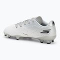 Încălțăminte de fotbal pentru copii SKECHERS Razor 1.5 Td Jr FG white/silver 3