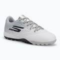 Încălțăminte de fotbal pentru copii SKECHERS Razor 1.5 Youth Jr TF white/silver