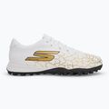 Încălțăminte de fotbal pentru bărbați SKECHERS Skx_1.5 Academy TF white/gold 2