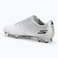 Încălțăminte de fotbal pentru bărbați SKECHERS Razor 1.5 Academy FG white/silver 3