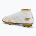 Încălțăminte de fotbal pentru copii SKECHERS Skx 1.5 Youth High Jr FG white/gold 3