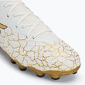 Încălțăminte de fotbal pentru copii SKECHERS Skx 1.5 Youth High Jr FG white/gold 7