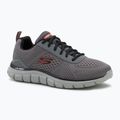 Încălțăminte pentru bărbați Skechers Track Leshur charcoal/orange