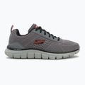 Încălțăminte pentru bărbați Skechers Track Leshur charcoal/orange 2