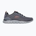Încălțăminte pentru bărbați Skechers Track Leshur charcoal/orange 2
