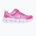 Încălțăminte pentru copii SKECHERS Heart Lights Boogie Love hot pink/multi 2