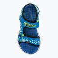 Sandale pentru copii  SKECHERS Mega Splash black/blue/lime 5