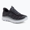 Încălțăminte pentru femei  SKECHERS Summits Plus Soft Luster charcoal/silver