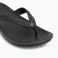 Papuci Crocs Crocband Flip black/slate grey 7