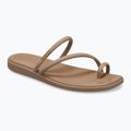Șlapi pentru femei Crocs Miami Toe Loop Sandal milk chocolate 8