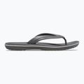 Papuci Crocs Crocband Flip slate grey/smoke
