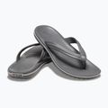 Papuci Crocs Crocband Flip slate grey/smoke 2