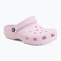 Șlapi pentru copii Crocs Classic Clog Kids pink milk