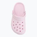 Șlapi pentru copii Crocs Classic Clog Kids pink milk 6