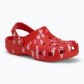 Papuci pentru copii Crocs Classic Valentines Day Clog Kids cherry red 2