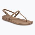 Sandale de damă  Crocs Miami Thong Flip milk chocolate
