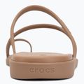 Șlapi pentru femei Crocs Miami Toe Loop Sandal milk chocolate 6