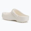 Papuci Crocs Classic Floral Cutout Clog chalk 4