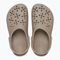 Papuci Crocs Classic Floral Cutout Clog taupe 2