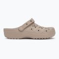 Papuci Crocs Classic Floral Cutout Clog taupe 3