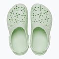 Papuci Crocs Classic Floral Cutout Clog jade tint 2