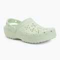 Papuci Crocs Classic Floral Cutout Clog jade tint 2